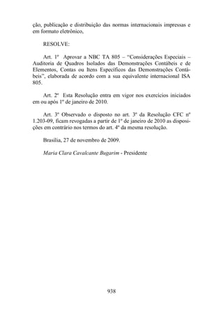 Normas Auditorias Perícia Contábil.