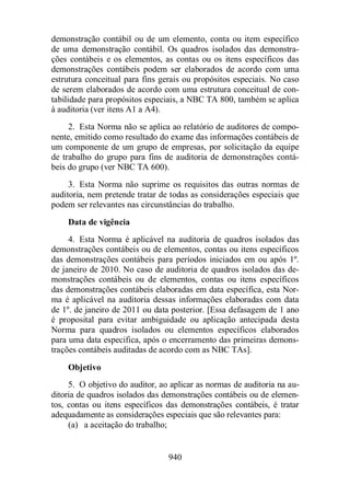 Normas Auditorias Perícia Contábil.