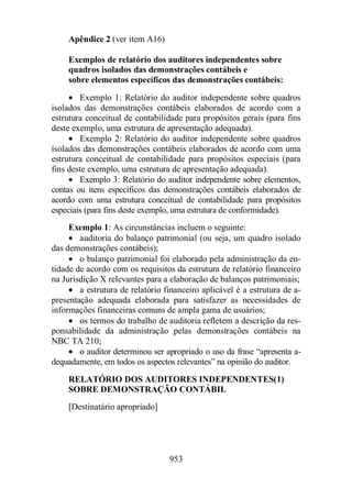 Normas Auditorias Perícia Contábil.