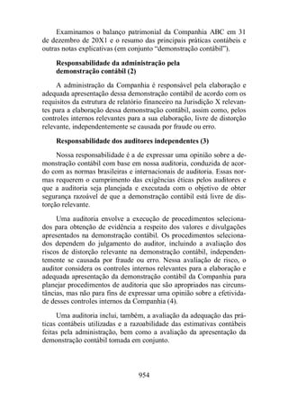 Normas Auditorias Perícia Contábil.