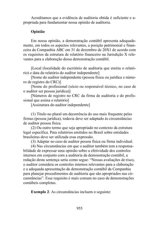 Normas Auditorias Perícia Contábil.