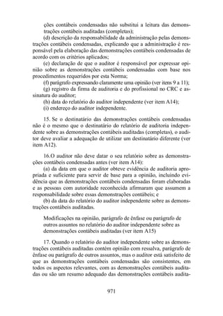 Normas Auditorias Perícia Contábil.