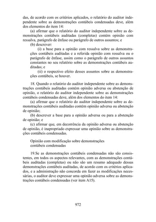 Normas Auditorias Perícia Contábil.