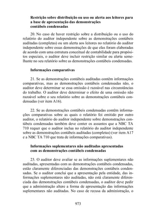 Normas Auditorias Perícia Contábil.