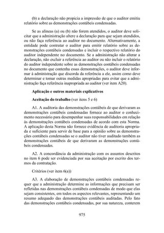 Normas Auditorias Perícia Contábil.