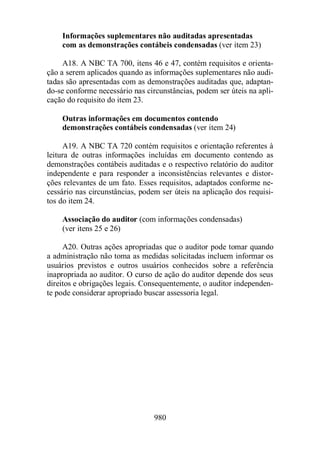 Normas Auditorias Perícia Contábil.