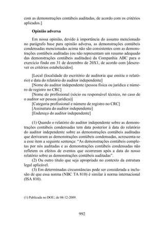 Normas Auditorias Perícia Contábil.