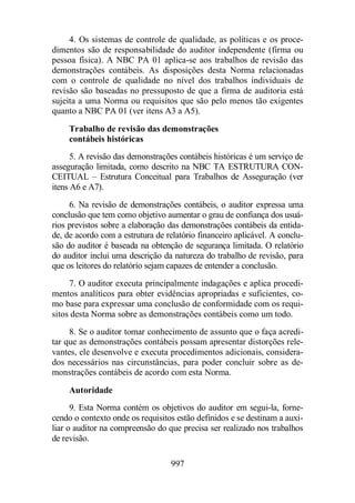 Normas Auditorias Perícia Contábil.