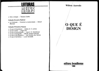 Livro o que_é_design