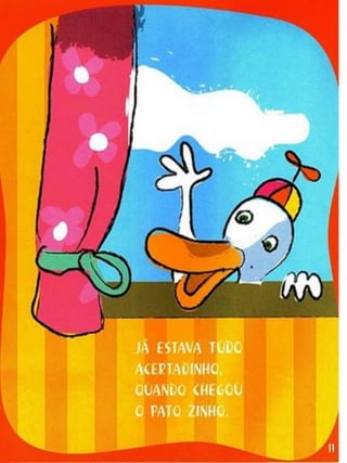 Livro pirulito do pato