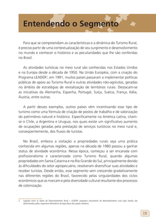 Cartilha de Turismo Rural