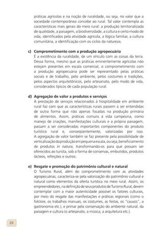 Cartilha de Turismo Rural