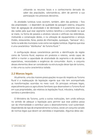 Cartilha de Turismo Rural