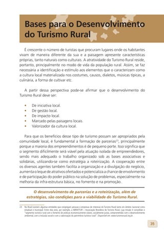 Cartilha de Turismo Rural