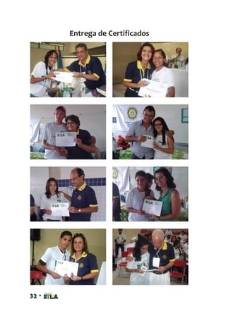 32 •
Entrega de Certificados
 