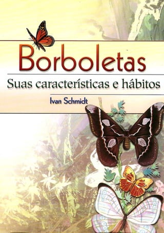 Livro sobre borboletas