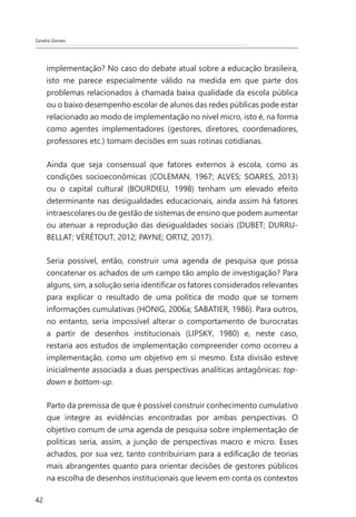 PDF) ANÁLISE DAS DESIGUALDADES INTRAESCOLARES NO BRASIL