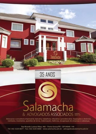 Livro Terra de Riquezas 2016