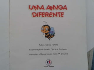 Livro – uma amiga diferente