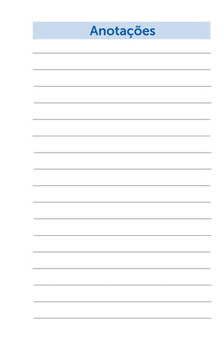 Anotações
 