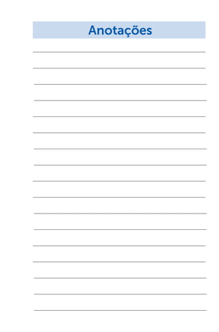 Anotações
 