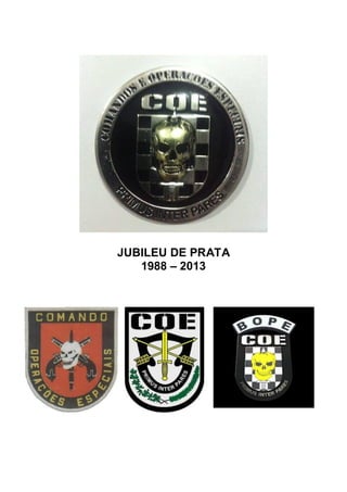 JUBILEU DE PRATA
1988 – 2013
 