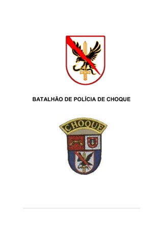BATALHÃO DE POLÍCIA DE CHOQUE
 