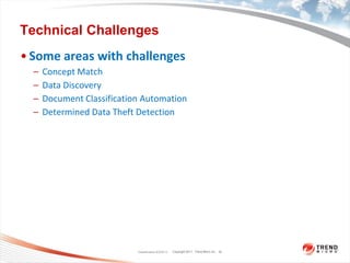 Overview of Data Loss Prevention (DLP) Technology | PDF