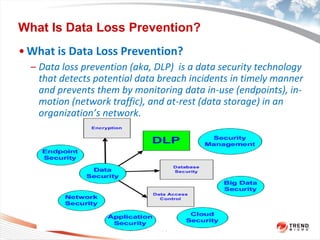 Overview of Data Loss Prevention (DLP) Technology | PDF