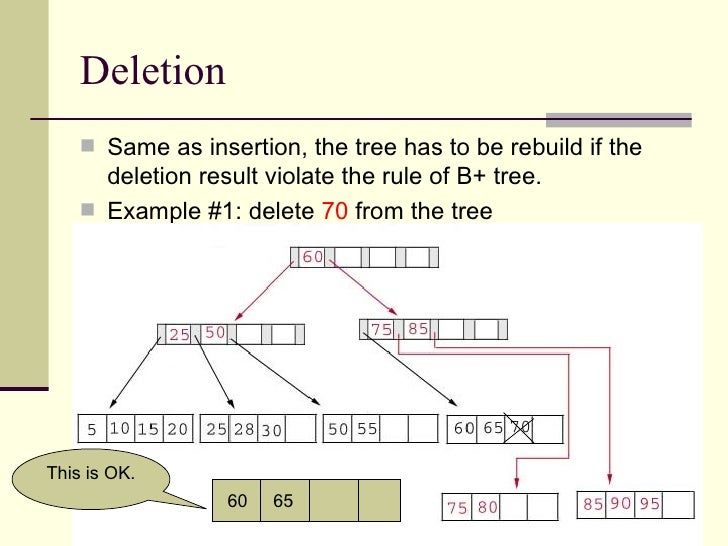 b+ tree