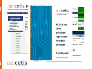 Open Educational Resources and Open Online Courses on Educational Technology
Designing Learning for the 21st Century
 