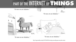 http://mrgan.tumblr.com/post/61974168734/im-testing-a-new-all-purpose-new-yorker-cartoon
PART OF THE INTERNET OF THINGS
 