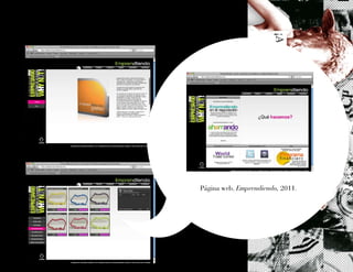 Página web, Emprendiendo, 2011.
 