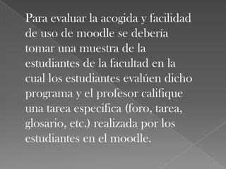 4.- EVALUACION