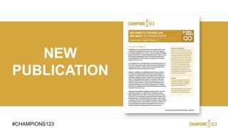 NEW
PUBLICATION
#CHAMPIONS123