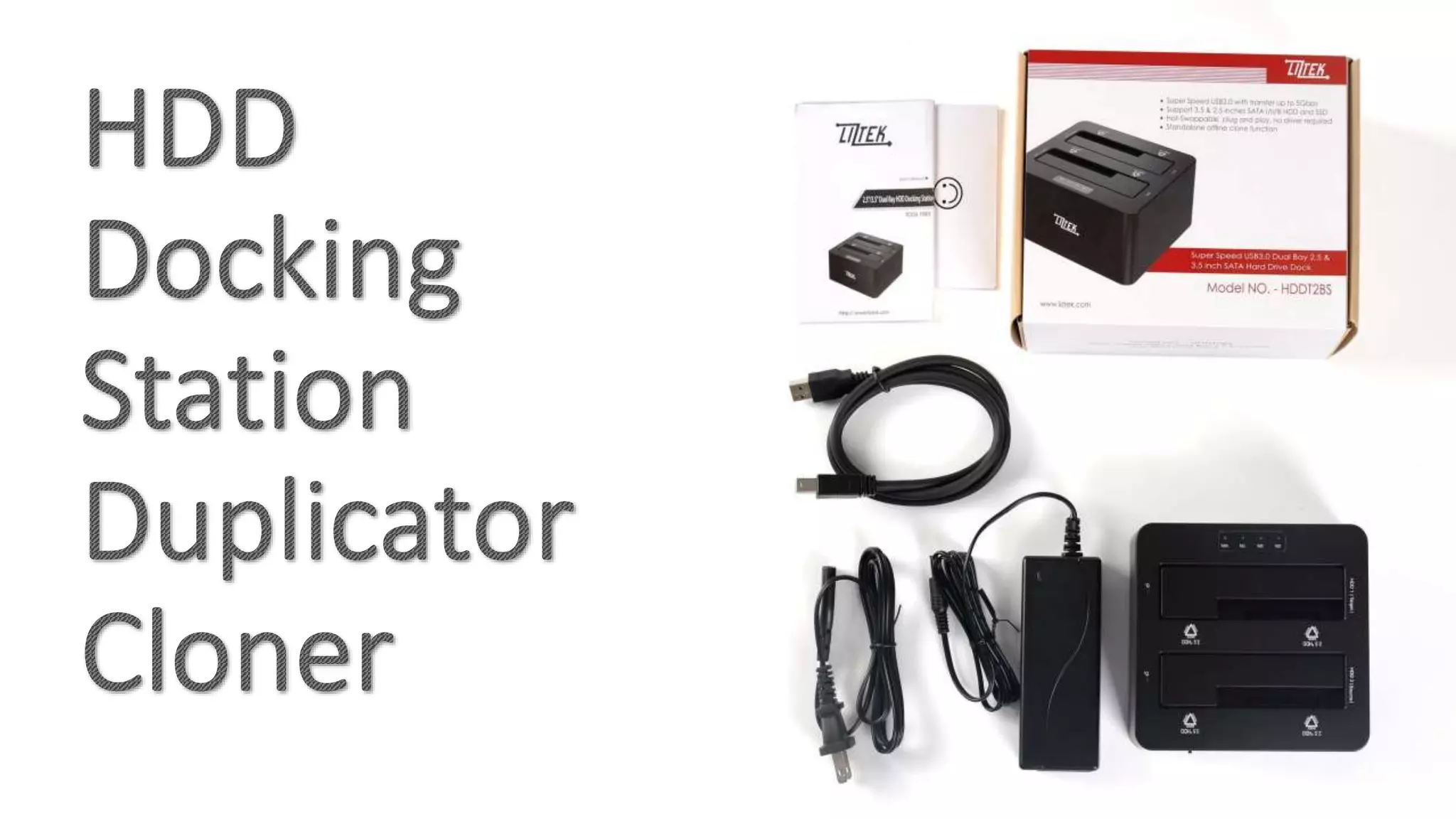 HDD docking station PPT