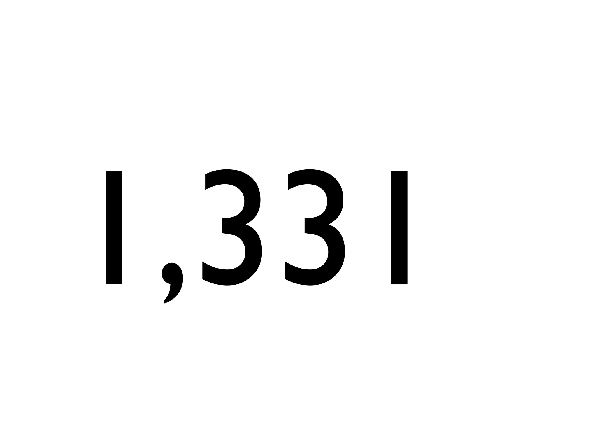 1,331

 