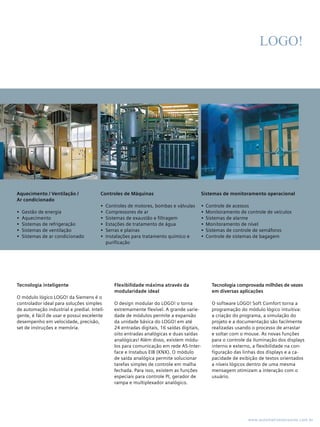 LOGO!
www.automatizesensores.com.br
 