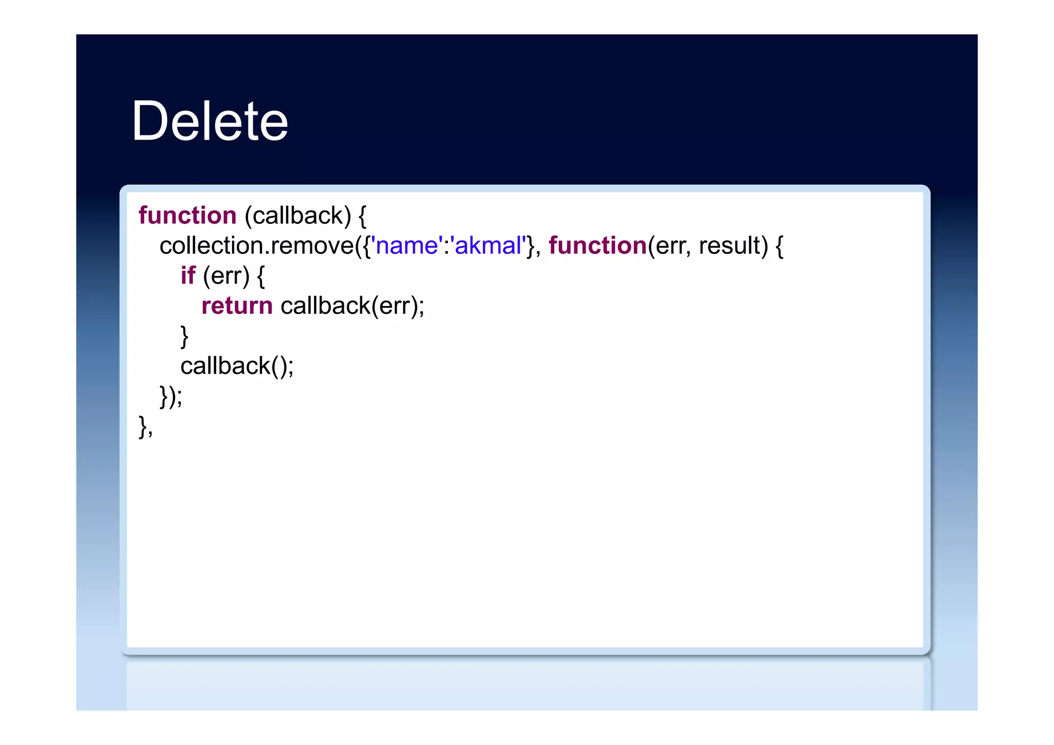 Column store ...
•  Manage structured data, with multiple-attribute
access
•  Columns are grouped together in “column-
families/groups”; each storage block contains
data from only one column/column set to provide
data locality for “hot” columns
•  Column groups defined a priori, but support
variable schemas within a column group
 