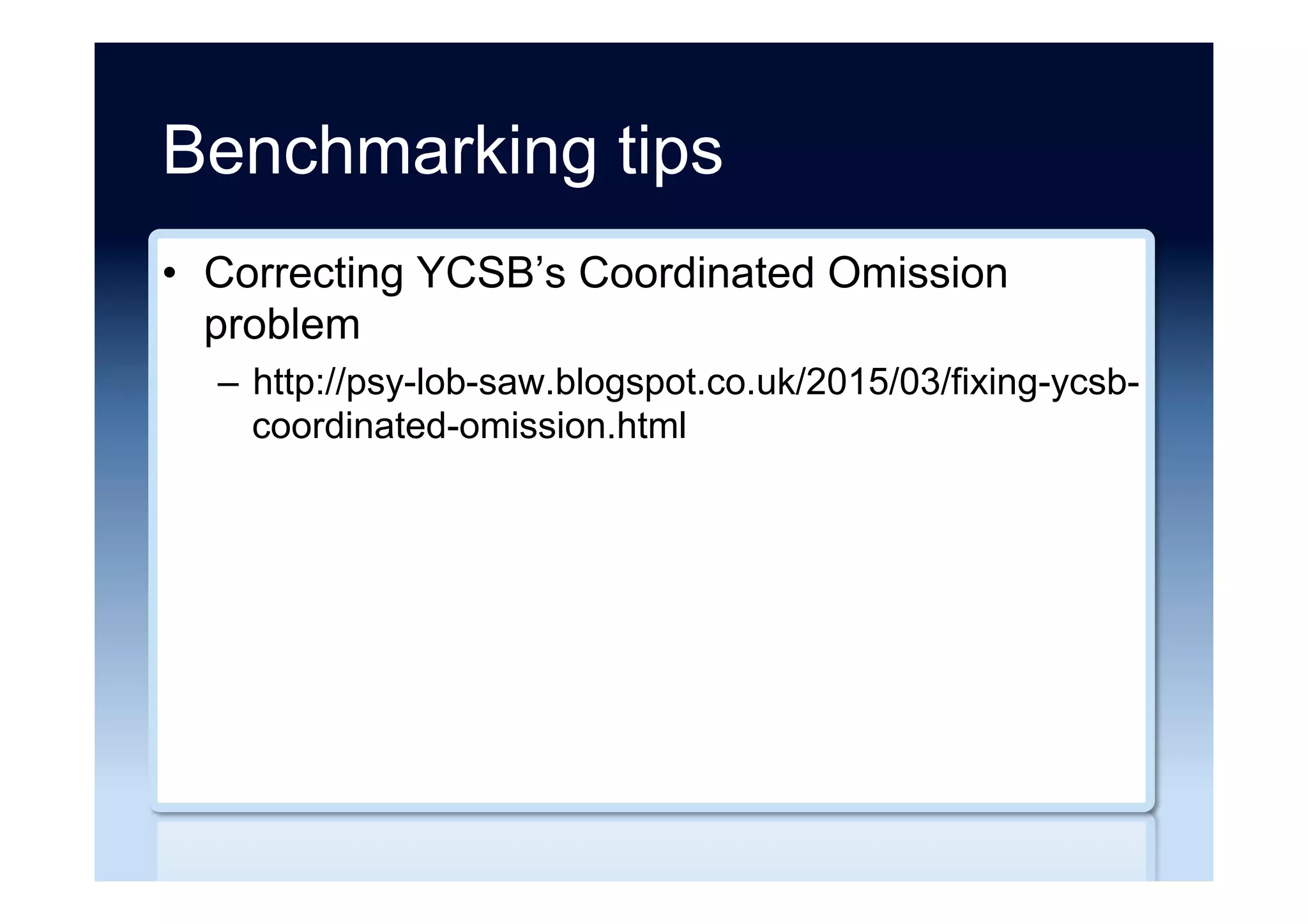 NoSQL injection testing ...
•  NoSQLMap project
–  http://nosqlmap.net
–  https://github.com/tcstool/NoSQLMap/
•  Making Mongo Cry: NoSQL for Penetration
Testers
–  http://www.nosqlmap.net/DC22-WoS-
Nosql_slides.pptx
 