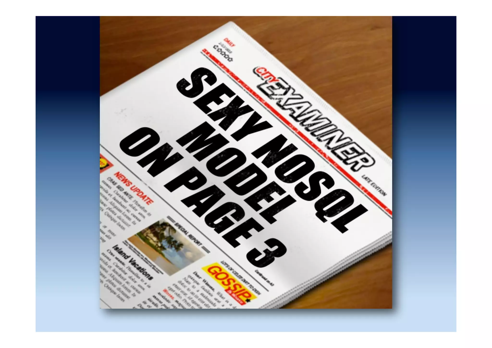 Source: Inspired by “MongoDB: Second Round” Thomas Jaspers (8 November 2012)
 