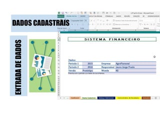 ENTRADADEDADOS
DADOS CADASTRAIS
 