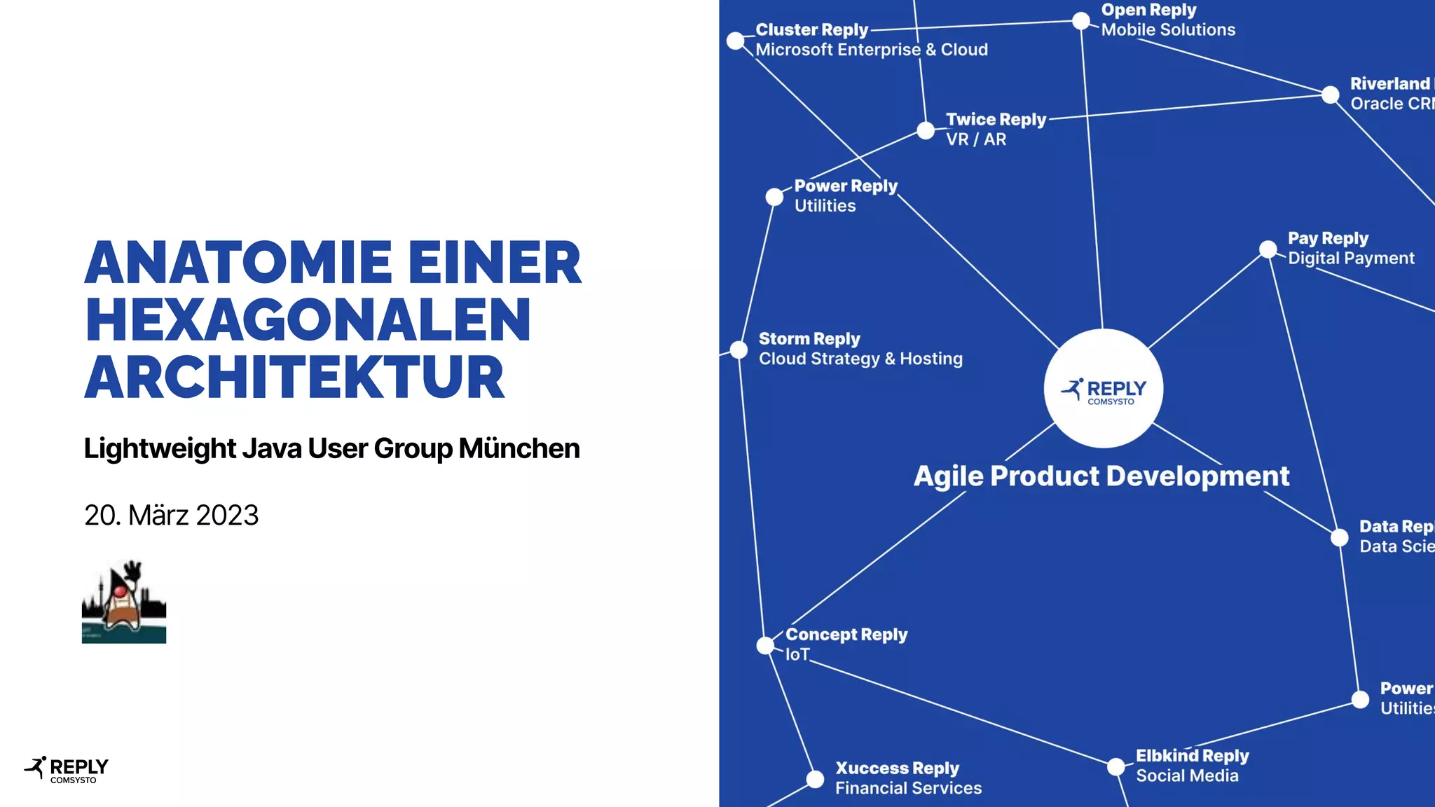 ANATOMIE EINER
HEXAGONALEN
ARCHITEKTUR
Lightweight Java User Group München
20. März 2023
 