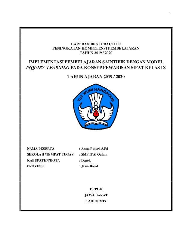 Lk 9 Laporan Best Practice Unit 2 Anisa Puteri