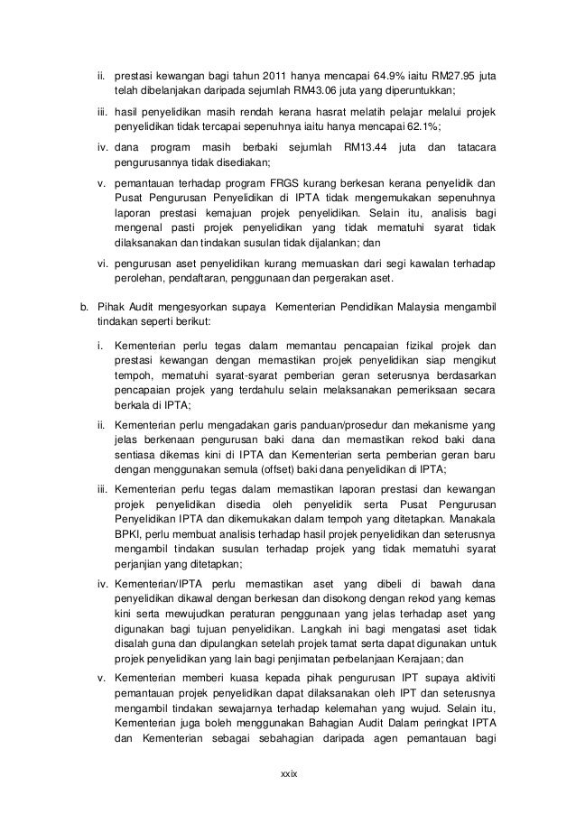 Laporan Ketua Audit Negara 2016 Siri 1