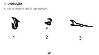 Introdução
O que as imagens abaixo representam?
1 2 3
 