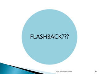 FLASHBACK???
Yaşar Üniversitesi, İzmir 47
 