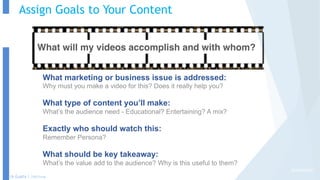 How To Do Great Video Content by L K Gupta