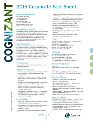 Cognizant visual data 3