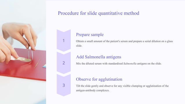 Widal Agglutination Test:A rapid serological diagnosis of typhoid fever ...